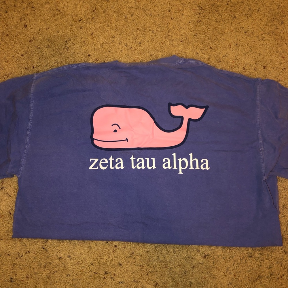 Comfort Colors Zeta Tau Alpha Vineyard Vines Shirt